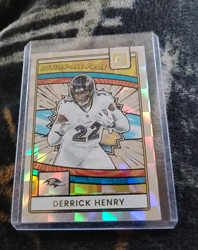 2025 Panini Donruss #AAP-DHE Derrick Henry Action-All Pros — front