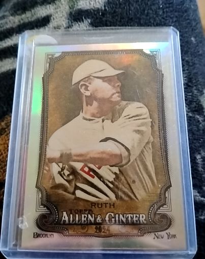 2024 Topps Allen & Ginter #198 Babe Ruth — front