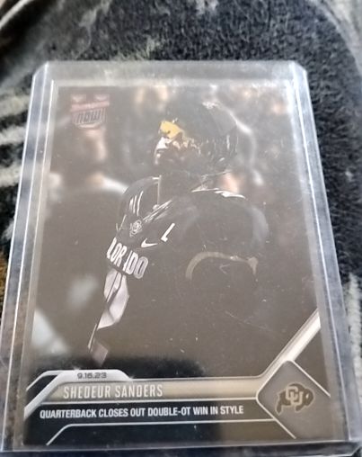 2023 Topps Bowman U Now #5 Shedeur Sanders — front