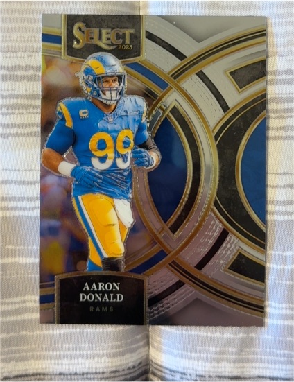 2023 Panini Select Premier Level #113 Aaron Donald — front