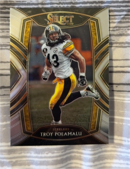 2020 Panini Select #228 Troy Polamalu — front