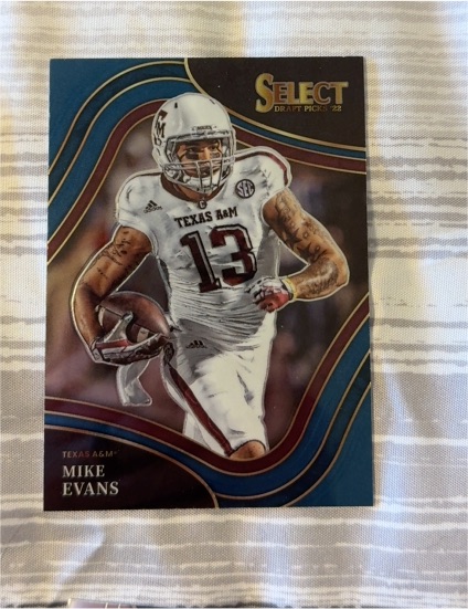 2022 Panini Select Draft Picks #133 Mike Evans — front