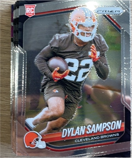 2025 Panini Prizm #365 Dylan Sampson — front