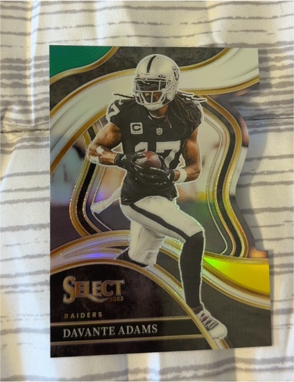 2023 Panini Select Club Level #279 Davante Adams — front