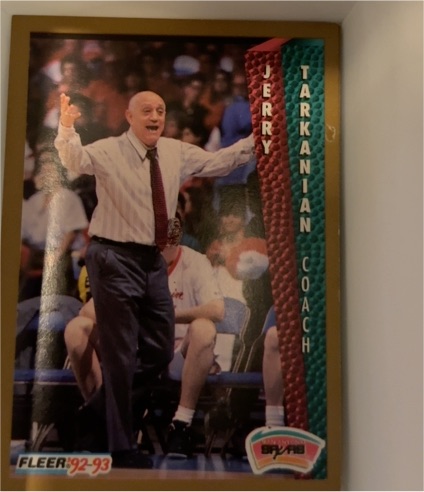 1992-93 Fleer #208 Jerry Tarkanian — front