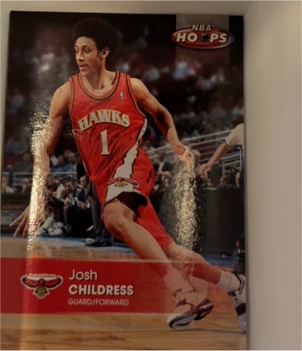 2004-05 NBA Hoops #176 Josh Childress — front