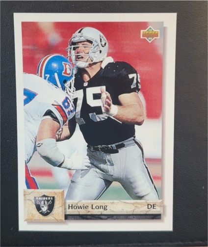 1992 Upper Deck #482 Howie Long — front
