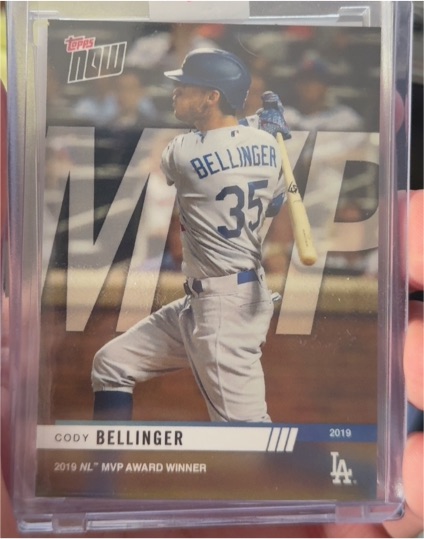 2019 Topps Now #AWB-6 Cody Bellinger — front