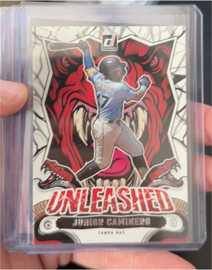 2024 Donruss Unleashed #18 Junior Caminero — front