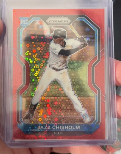 2022 Panini Prizm #256 Jazz Chisholm — front