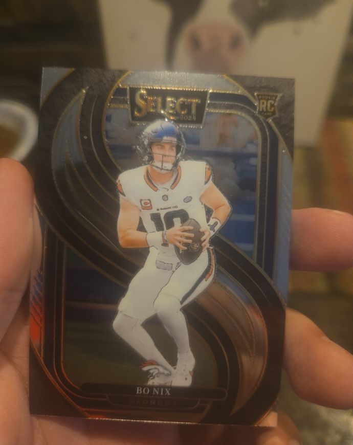 2024 Panini Select Premier Level #117 Bo Nix — front