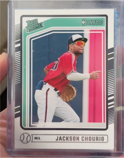 2024 Panini Donruss #193 Jackson Chourio — front