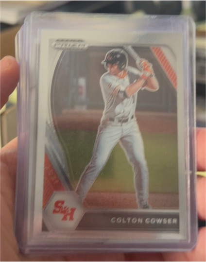 2021 Panini Prizm Draft Picks #PDP5 Colton Cowser — front