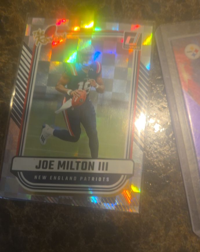 2024 Panini Donruss The Rookies #TR-10 Joe Milton III — front