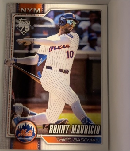 2026 Topps Series 1 #159 Ronny Mauricio — front
