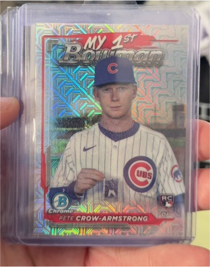 2024 Bowman Chrome My 1st Bowman #M1B-14 Pete Crow-Armstrong — front