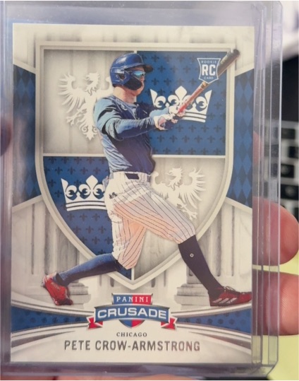 2024 Panini Crusade #24 Pete Crow-Armstrong — front