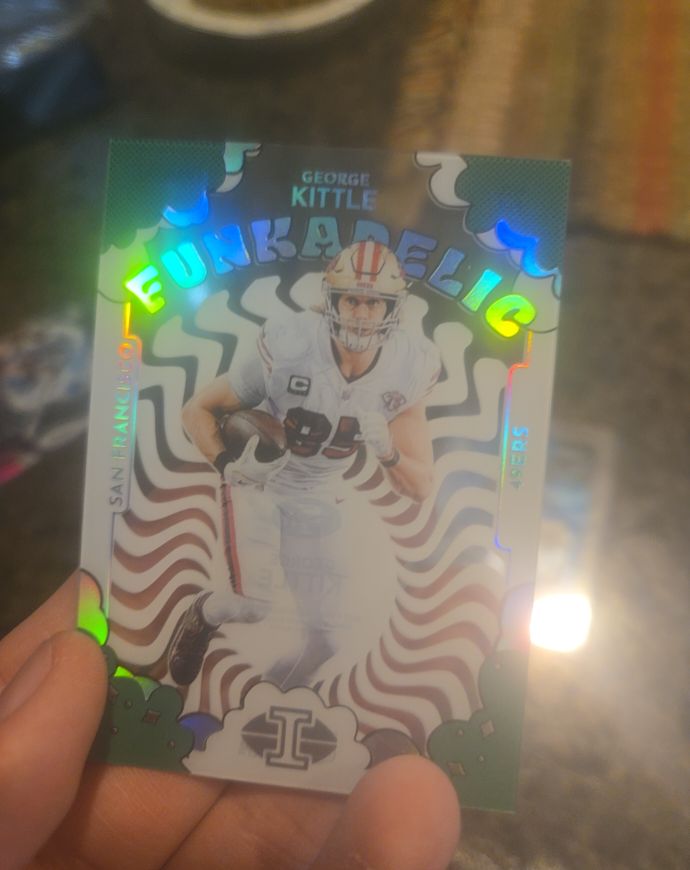 2022 Panini Illusions Funkadelic #F-9 George Kittle — front