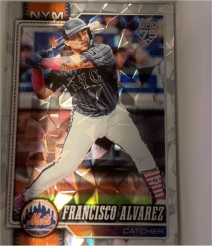 2026 Topps Series 1 #337 Francisco Alvarez — front