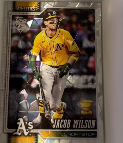 2026 Topps Series 1 #240 Jacob Wilson — front