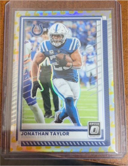 2025 Panini Donruss Optic #49 Jonathan Taylor — front
