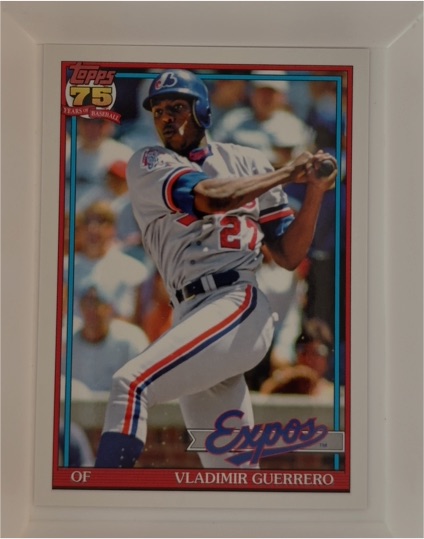 2026 Topps Series 1 1991 Throwback #T91-93 Vladimir Guerrero — front