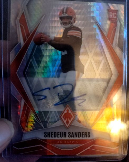 2025 Panini Phoenix #154 Shedeur Sanders — front