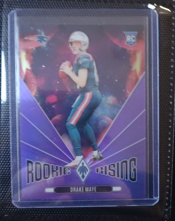 2024 Panini Phoenix Rookie Rising #RR-DME Drake Maye — front