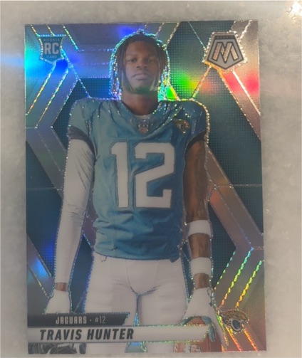 2025 Panini Mosaic #279 Travis Hunter — front