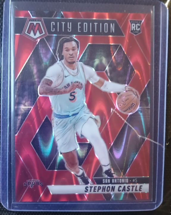 2024-25 Panini Mosaic City Edition #290 Stephon Castle — front