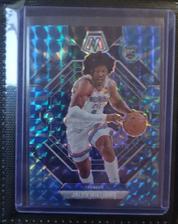 2022-23 Panini Mosaic #217 Jalen Williams — front