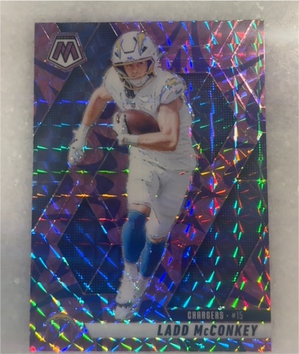 2025 Panini Mosaic #15 Ladd McConkey — front