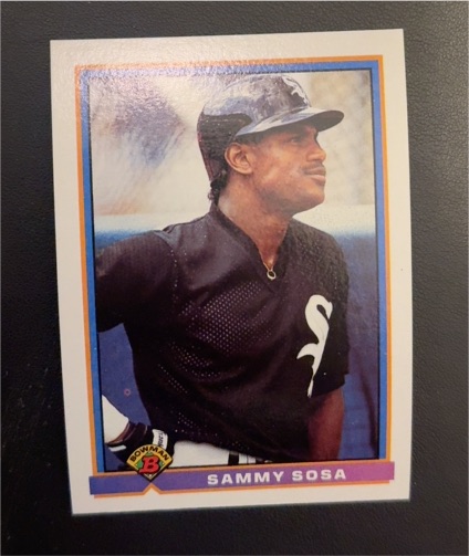 1991 Bowman #350 Sammy Sosa — front