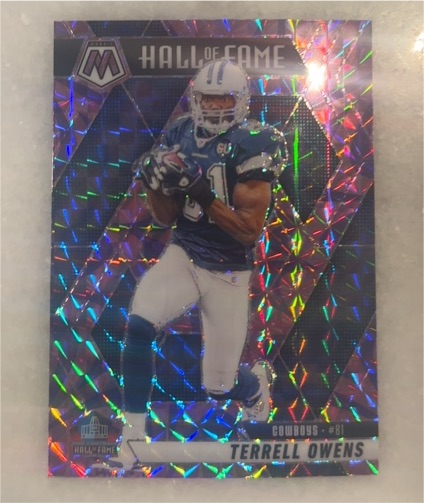 2025 Panini Mosaic Hall of Fame #297 Terrell Owens — front