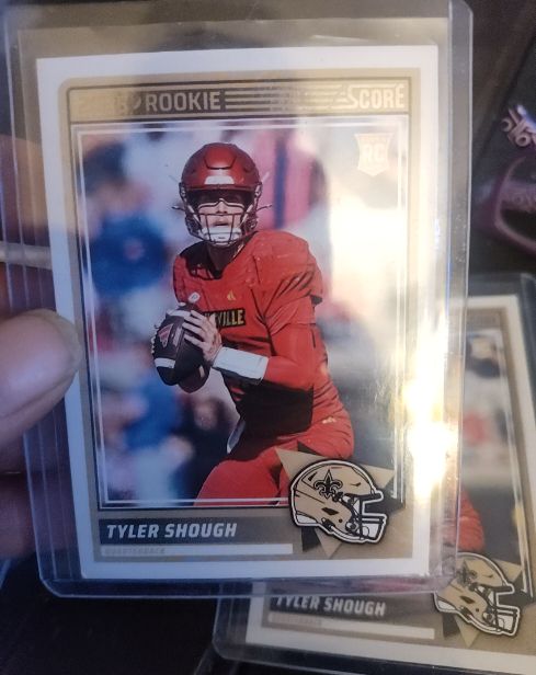 2025 Score #71 Tyler Shough Rookie Card — front