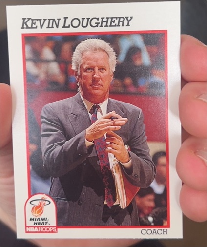 1991-92 NBA Hoops #234 Kevin Loughery — front