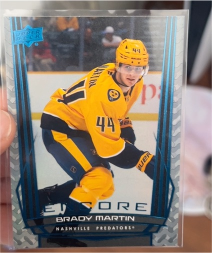 2025-26 Upper Deck Series 2 Encore #E-169 Brady Martin — front