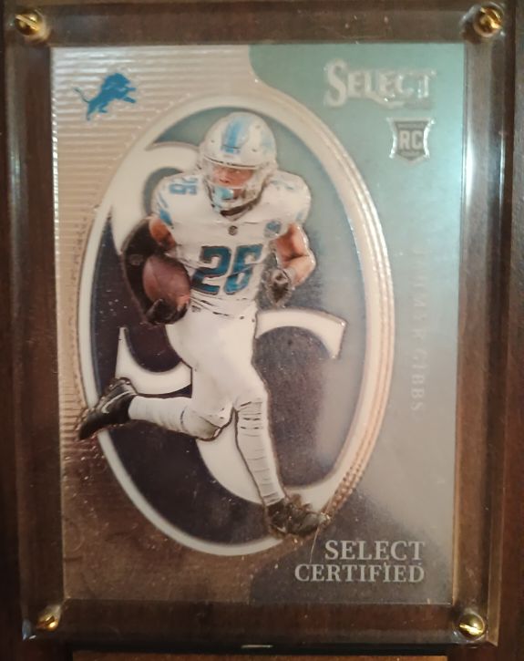 2023 Panini Select Certified #CRO-JGI Jahmyr Gibbs — front