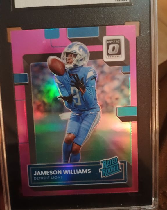 2022 Panini Donruss Optic #208 Jameson Williams — front