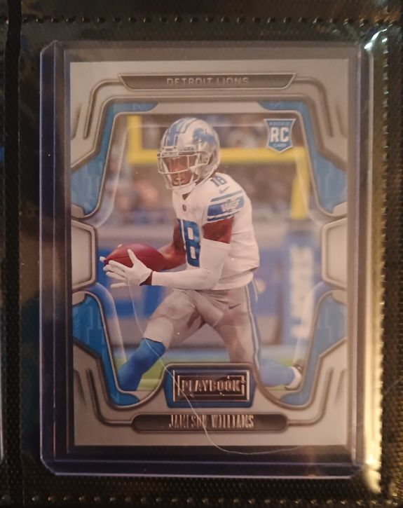 2022 Panini Playbook #108 Jameson Williams — front
