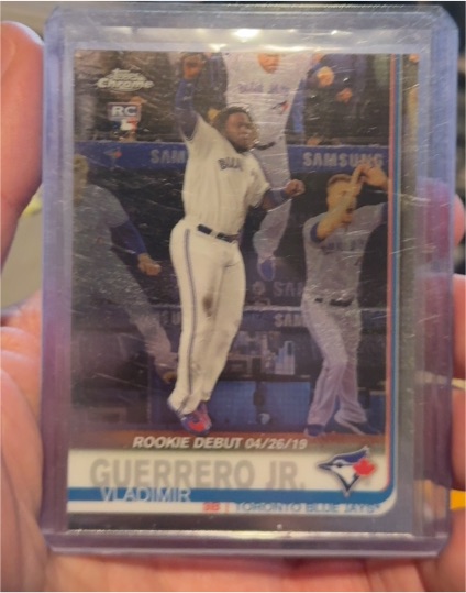 2019 Topps Chrome Update #58 Vladimir Guerrero Jr. — front
