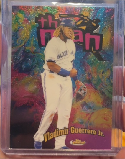 2020 Topps Finest The Man #FTM-21 Vladimir Guerrero Jr. — front