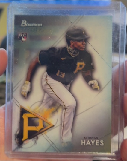 2021 Bowman Sterling #BSR-56 Ke'Bryan Hayes — front