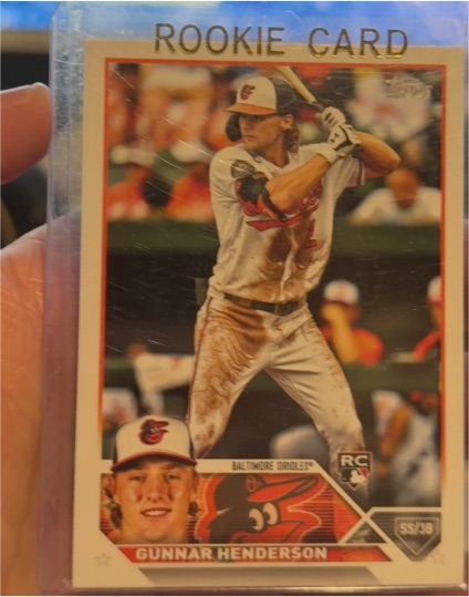 2023 Topps Series One #206 Gunnar Henderson — front