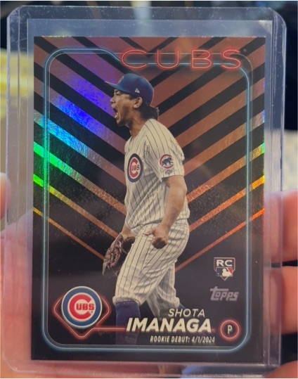 2024 Topps Update #US281 Shota Imanaga Rookie Debut — front