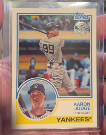 2018 Topps 35th Anniversary #83-24 Aaron Judge — front