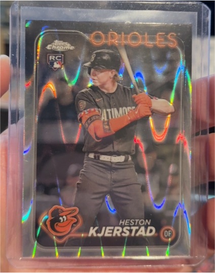 2024 Topps Chrome #142 Heston Kjerstad — front