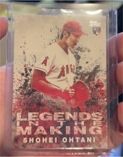 2018 Topps Update Series Legends in the Making #LITM-21 Shohei Ohtani — front