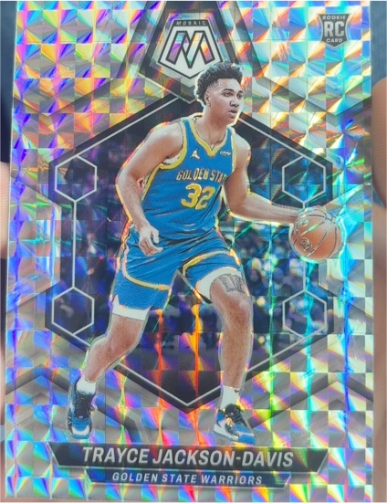 2023-24 Panini Mosaic #205 Trayce Jackson-Davis — front