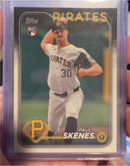 2024 Topps Update #US100 Paul Skenes — front